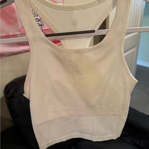White lululemon tank top